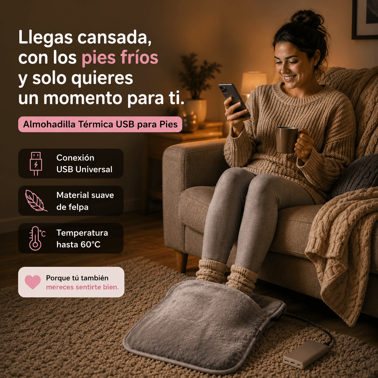 CALENTADOR ELECTRICO PARA PIES