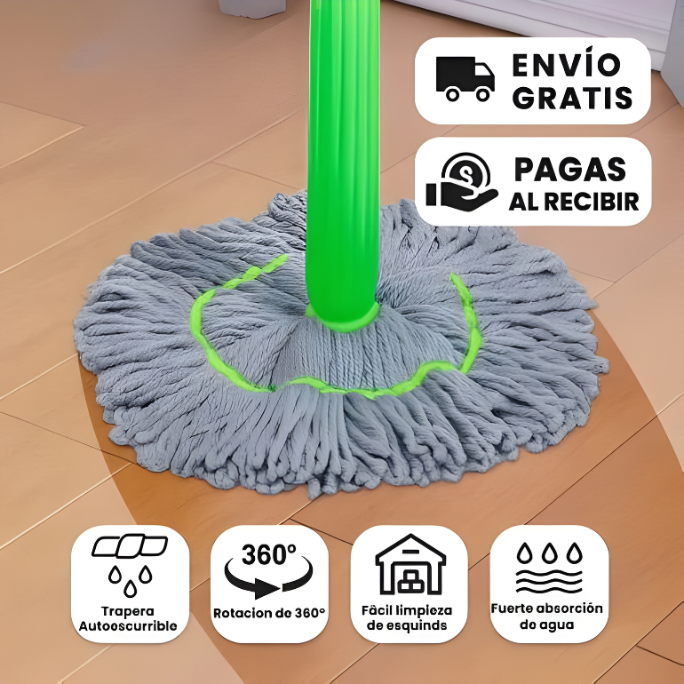 Trapeadora Autoescurrible
