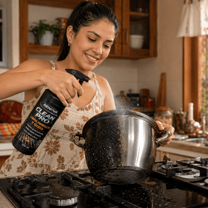 RENOVA CLEAN PRO® | Limpia Ollas, Parrillas y Óxido 500ml