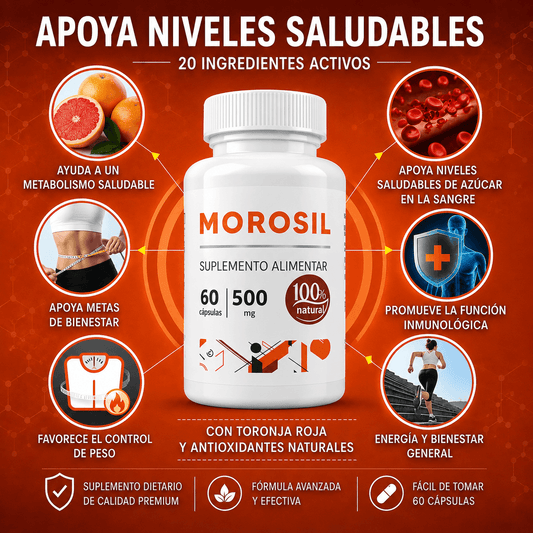 MOROSIL – Suplemento Natural para Control de Peso 🍊