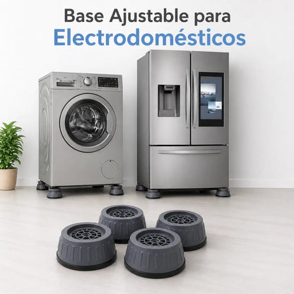 Kit de 4 Patitas Antideslizantes Para Lavarropa