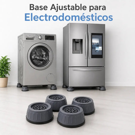 Kit de 4 Patitas Antideslizantes Para Lavarropa