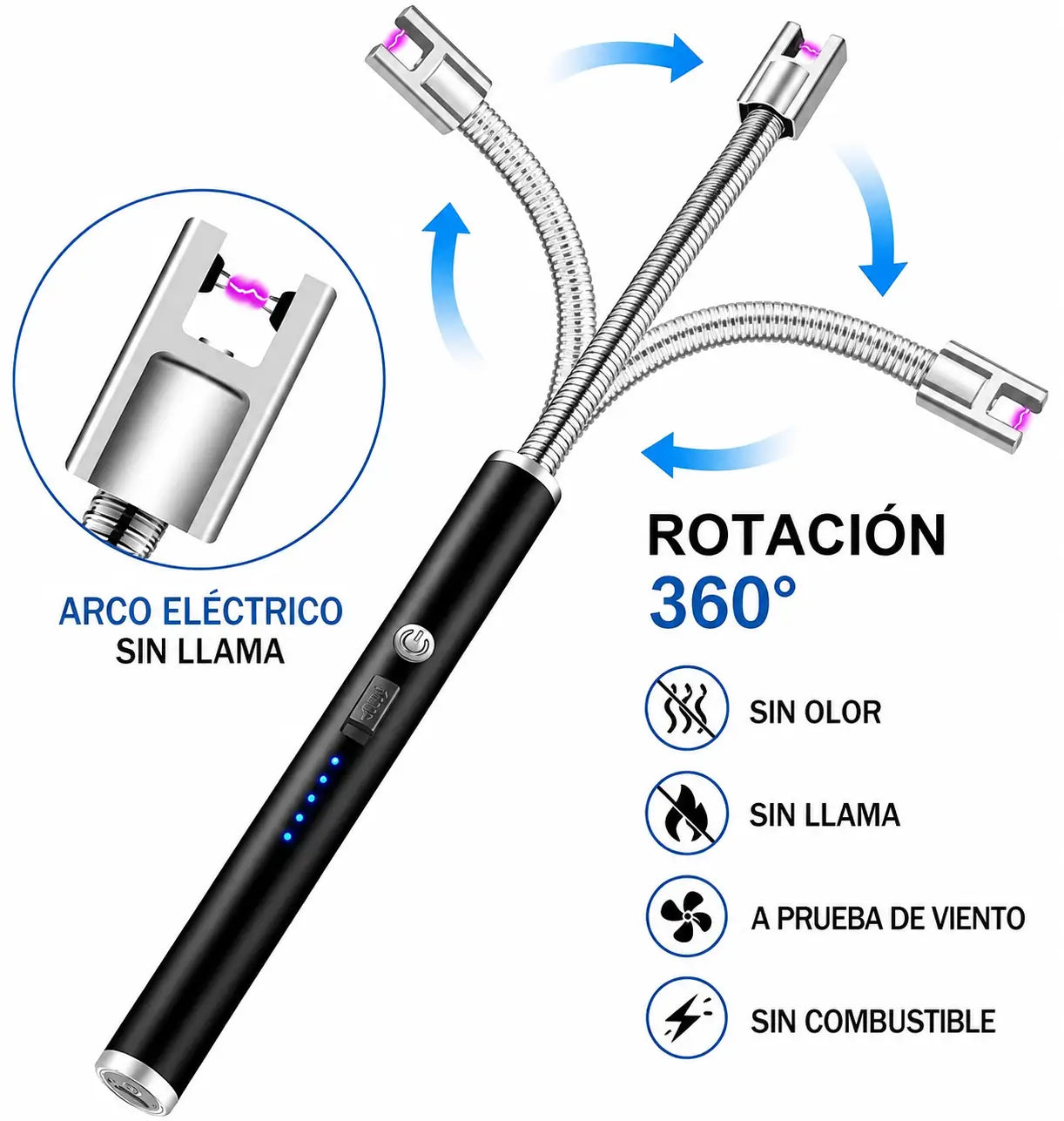 Encendedor Eléctrico Recargable® USB | ahorro total