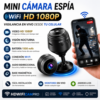 MINI CAMARA ESPIA ALTA RESOLUCION